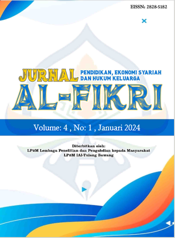 					Lihat Vol 4 No 01 (2024): Al Fikri IAI Tulang Bawang
				